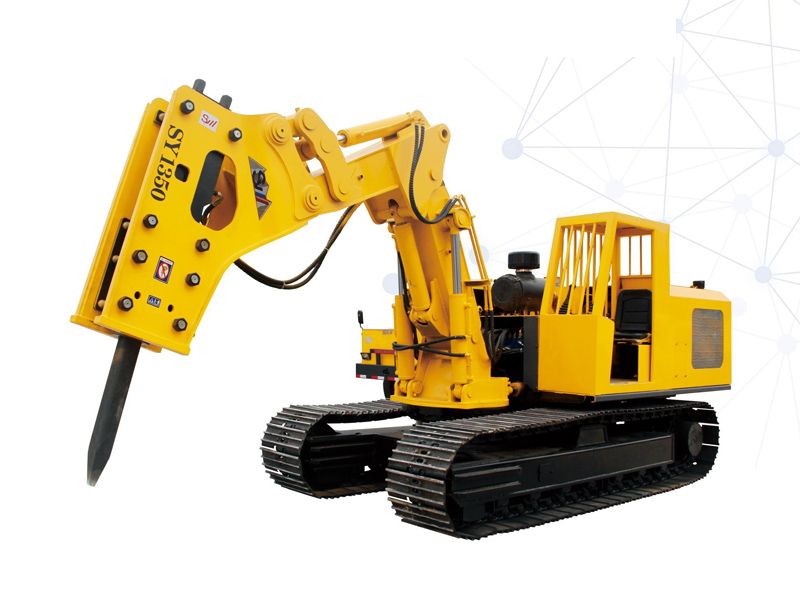 CSP-100履帶式巷道掘進(jìn)破碎機(jī)